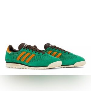 Adidas Originals x Wales Bonner SL72 Knit Green Shoes size 8.5